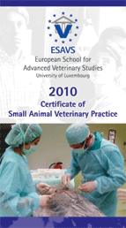 ESAVS Courses for Veterinarians and Nurses - 2010