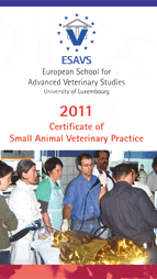 ESAVS Courses for the Veterinary Profession - 2011